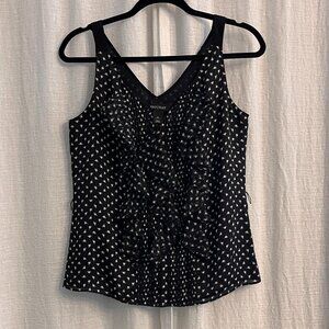 White House Black Market Floral Blouse